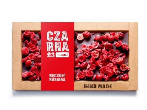 Czekolada ręcznie robiona - czekolada z kawałkami owoców - Kawowa Fabryka